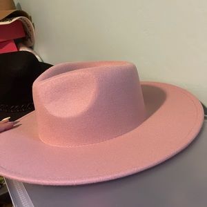 Pink hat